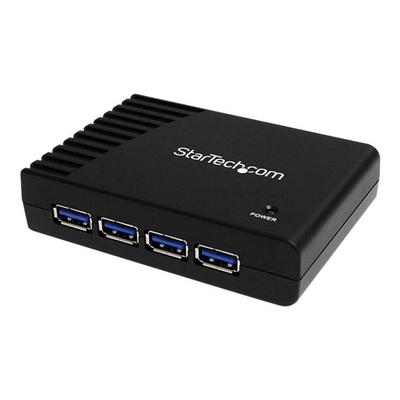 Product USB Hub StarTech 4 Port SuperSpeed USB 3.0 Black base image