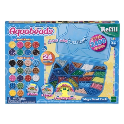 Product Παιδικές Χειροτεχνίες Aquabeads Refill: Mega Bead Pack (79638) base image