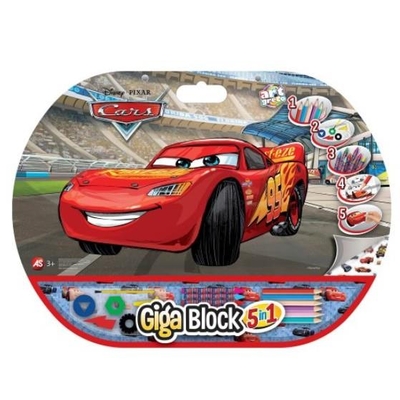 Product Σετ Ζωγραφικής AS Disney Cars Giga Block 5 in 1 (1023-62717) base image