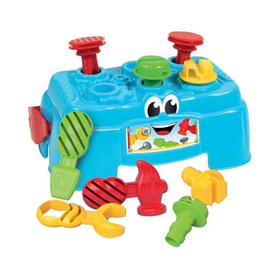 Product Παιχνίδι AS Baby Clementoni - Workbench Build 'n' Play (1000-17042) base image
