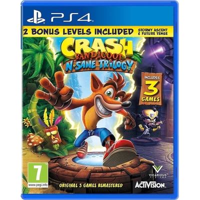 Product Παιχνίδι PS4 Crash Bandicoot N. Sane Trilogy 2.0 base image