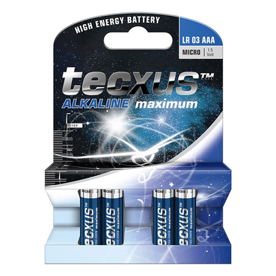 Product Μπαταρία Αλκαλική 11007-Lr 03/4τεμ Tecxus 23631 base image