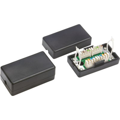 Product Αντάπτορας Δικτύου Alantec WTM06 network junction box Cat5e Black base image