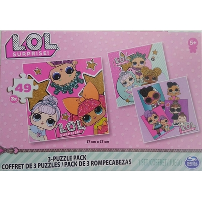 Product Παζλ Spin Master L.O.L. Surprise! 3-Pack (49 pcs x3) (20114661) base image