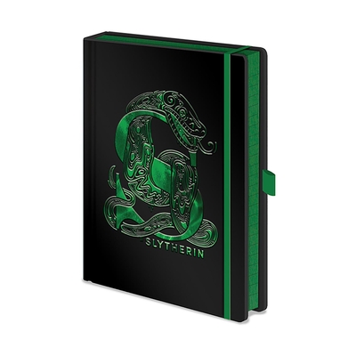 Product Σημειωματάριο Pyramid Harry Potter - Slytherin Foil Premium A5 Notebook (SR72696) base image