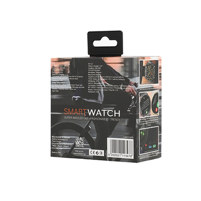 Product Smartwatch Lamtech FASHIONABLE & TRENDY BT5.2 SUPER AMOLED Black base image