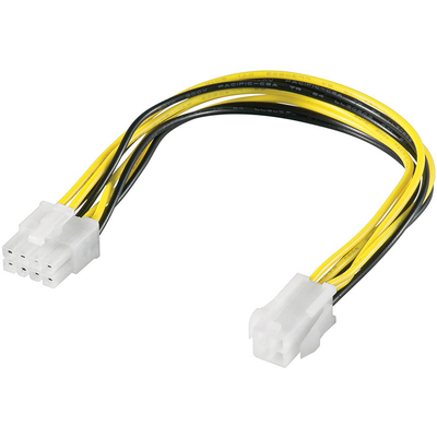 Product Αντάπτορας τροφοδοσίας Goobay 51358 8-pin-4-pin base image