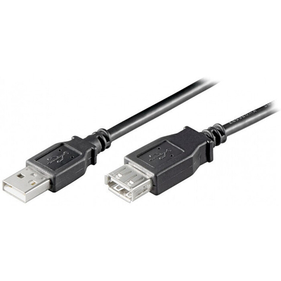 Product Καλώδιο USB Goobay 68622 A αρσ. - A θηλ USB 2.0 Hi-Speed 0.3m base image