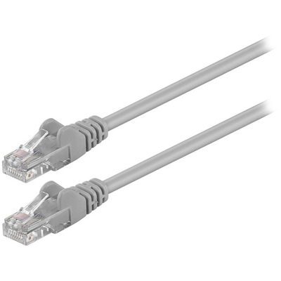 Product Καλώδιο Δικτύου Goobay 68611 CAT 5e U/UTP 0.25m Grey base image