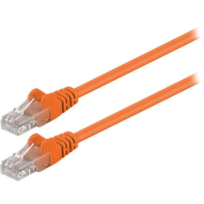 Product Καλώδιο Δικτύου Goobay 95218 CAT 5e U/UTP 1m Orange base image
