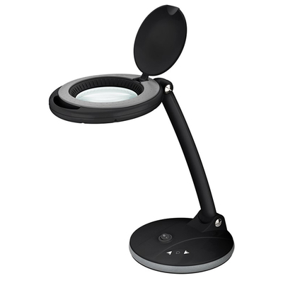 Product Επιτραπέζιος Μεγεθυντικός Φακός Goobay ρυθμιζόμενη ένταση LED 450lm, 6W σε μαύρο base image