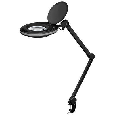 Product Goobay Μεγεθυντικός Φακός 65575 Με Σφιγκτήρα, Led, 3 Διόπτρες, Μαύρος base image