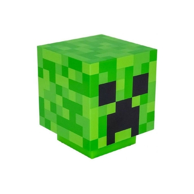 Product Paladone Minecraft: Creeper Light BDP (PP6595MCFV2) EN,FR,DE,ES,IT,NL,PT Pack / Carton Window Box without Plastic Film base image