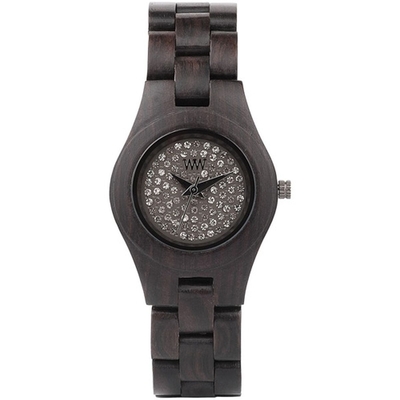 Product Ρολόι Γυναικείο We Wood MOON CRYSTAL BLACK base image