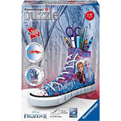 Product Παζλ 3D Ravensburger : Sneaker Frozen ΙΙ (108 pcs) (12121) base image