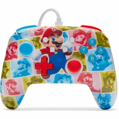 Product Gamepad Powera Mario Hero Reel rouge Nintendo Switch  base image
