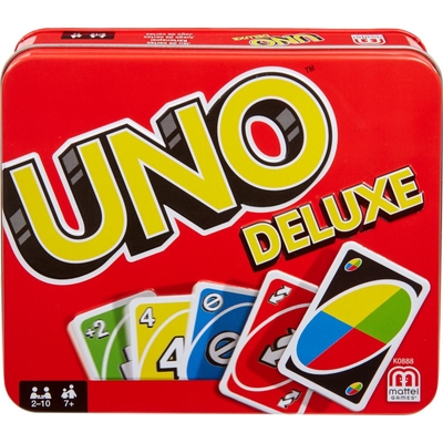 Product Mattel UNO Deluxe Card Game (K0888) base image