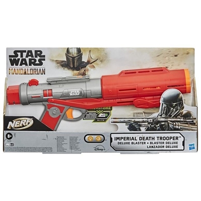 Product Εκτοξευτηρας Hasbro Nerf Elite Glowstrike: Star Wars The Mandalorian - Imperial Death Trooper Deluxe Blaster (F2251) base image