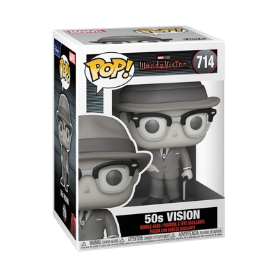 Product Funko Pop! Marvel Studios: Wandavision - Vision 50S* #714 Bobble-Head Vinyl Figure base image