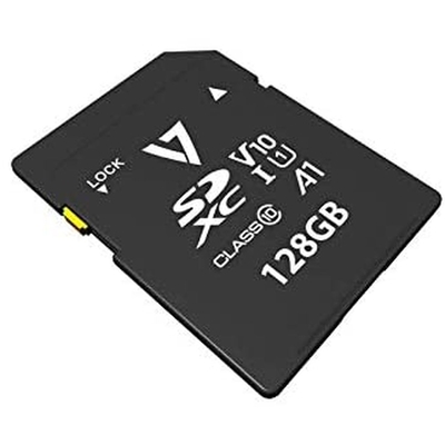 Product Κάρτα Μνήμης Micro SD με Αντάπτορα V7 VPSD128GV10U1 128 GB base image