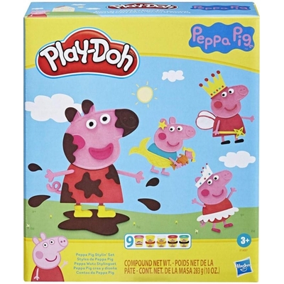 Product Πλαστελίνη Hasbro Play-Doh Peppa Pig Stylin Set (F1497) base image