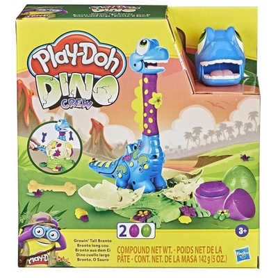 Product Πλαστελίνη Hasbro Play-Doh Dino Growin Tall Bronto (F1503) base image