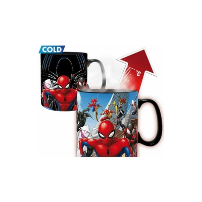 Product Κούπα Abysse Marvel - Spider Man Multiverse Heat Change (460ml) (ABYMUG882) base image