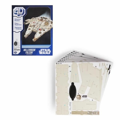 Product Παιχνίδι Kατασκευή Star Wars Millennium Falcon 223 piezas 43 x 31,4 x 22,4 cm Γκρι Πολύχρωμο base image