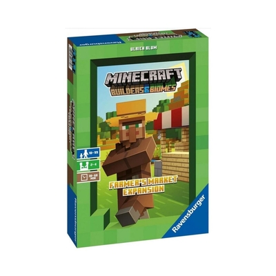 Product Επιτραπέζιο Παιχνίδι Ravensburger Επιτραπέζιο: Minecraft Farmers Market Expansion (26869) base image