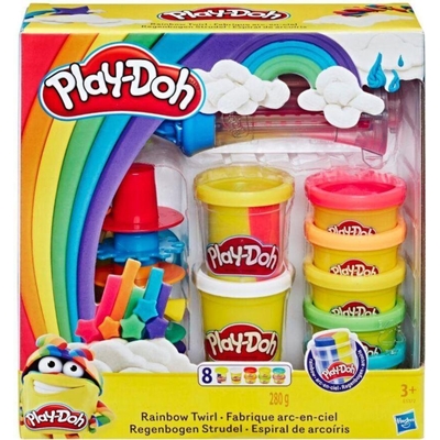 Product Πλαστελίνη Hasbro Play-Doh: Rainbow Twirl (Excl.F) (E5372) base image
