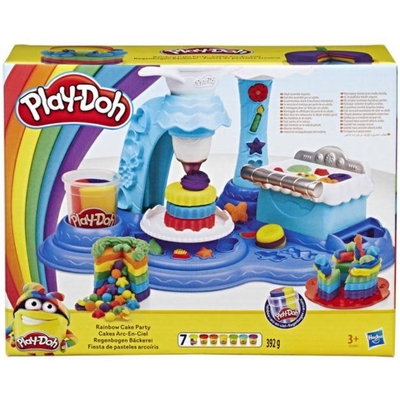 Product Πλαστελίνη Hasbro Play-Doh: Rainbow Cake Party (Excl.F) (E5401) base image