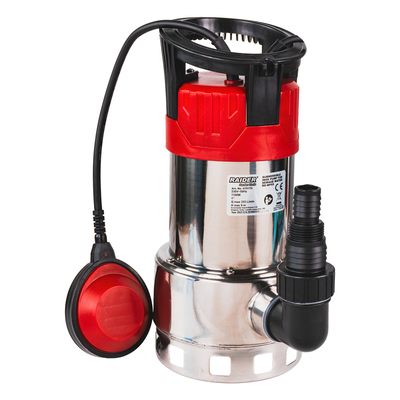Product Αντλία Υποβρύχια Ακαθαρτων Raider Inox Rd-wp65 1100w 1"max 333l/min 9m 070172 base image