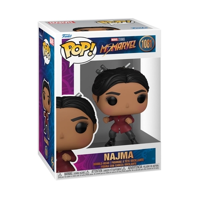 Product Funko Pop! Marvel: Ms. Marvel - Najma #1081 Bobble-Head Vinyl Figure base image