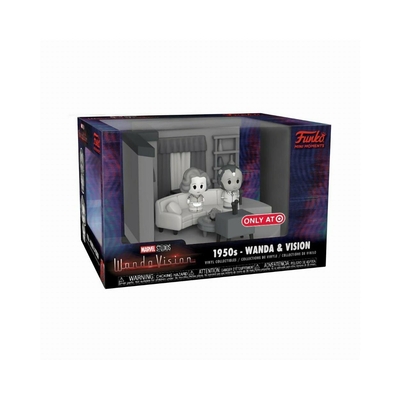 Product Φιγούρα Funko Mini Moments Marvel Studios WandaVision Living Room 1950's Wanda & Vision (Special Edition) Vinyl Collectibles base image