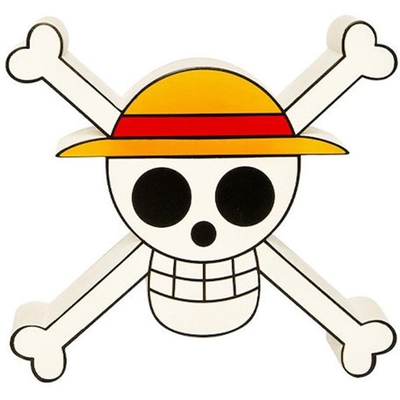 Product Διακοσμητικό Φωτιστικό Abysse: One Piece - Skull (ABYLIG015) base image