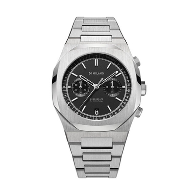 Product Ρολόι Ανδρικό D1 Milano NEW BLACK - RE-STYLE EDITION (? 41,5 mm) base image