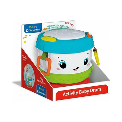 Product Βρεφικό Παιχνίδι Baby Clementoni: Baby Activity Drum (1000-17409) base image