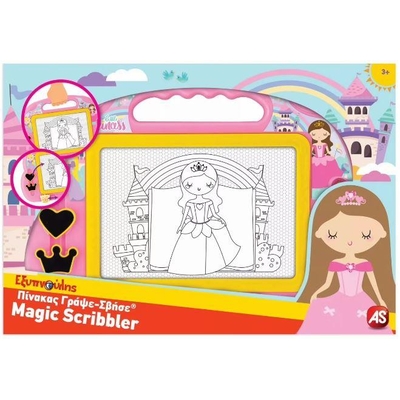 Product Παιδικές Χειροτεχνίες AS Εξυπνούλης: Magic Scribbler - Little Princess (1028-12263) base image