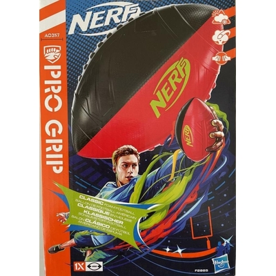 Product Μπάλα Hasbro Nerf Sports: Pro Grip Football - Red/Black (F2865) base image