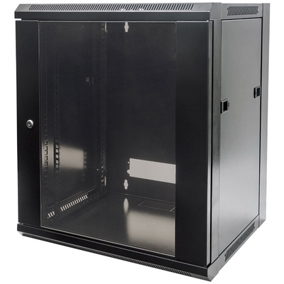 Product Καμπίνα Δικτύου INT 711869 FLATPACK 19" 12U Επιτοίχια Black base image