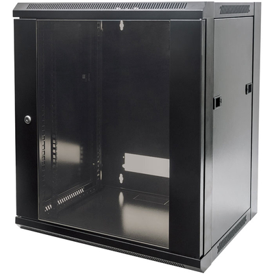Product Καμπίνα Δικτύου INT 711883 FLATPACK 19" 12U Επιτοίχια Black base image