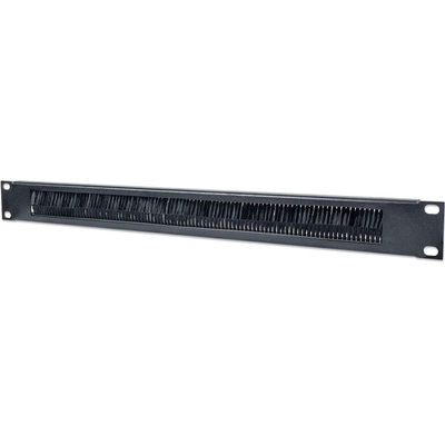 Product Patchpanel INT 712767 19" 1U WITH BRUSH Black base image