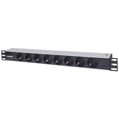 Product Πολύπριζο Ρεύματος 1.5u Rackmount 19", 8 Θέσεων Σούκο Με Ενδεικτή Λυχνία Χρήσης, Χωρίς Προστασία Υπέρτασης base image