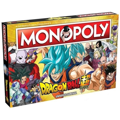 Product Επιτραπέζιο Winning Moves: Monopoly - Dragon Ball Super Universe Survival Board Game (004095) base image