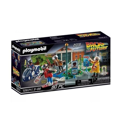 Product Playmobil Back to the Future - Part II Hoverboard Chase (70634) base image