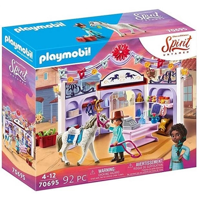 Product Playmobil Spirit - Miradero Tack Shop (70695) base image