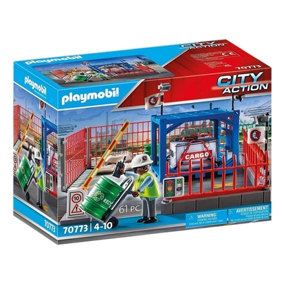 Product Playmobil City Action - Freight Storage (70773) base image