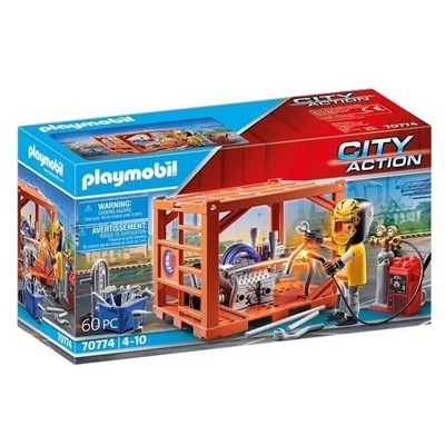 Product Playmobil City Action - Container Manufacturer (70774) base image