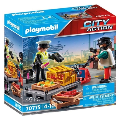 Product Playmobil City Action - Customs Check (70775) base image