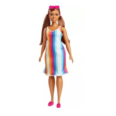 Product Κούκλα Mattel Barbie: Loves The Ocean - Coloured Brunette (GRB38) base image